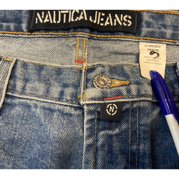 Vintage 90s nautica jeans 38 x 32 - Picture 4 of 4